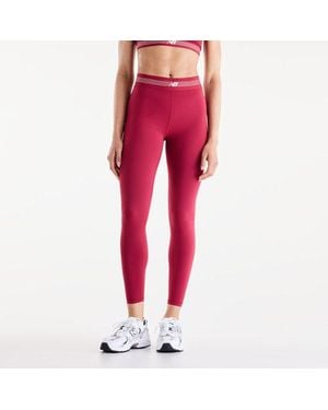 New Balance Ac Legging 25" - Red