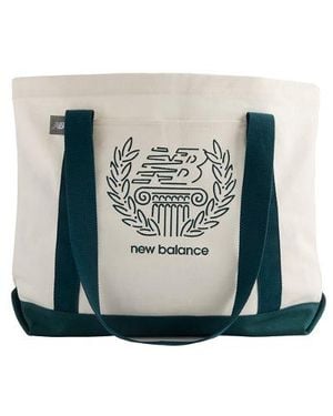 New Balance Graphic By Face Oka Tote in Black | Lyst