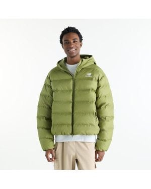 New Balance Boston Puffer Jacket - Green