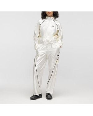New Balance Basketball Barrel Leg Track Pant - White