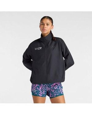 New Balance London Edition Fast Days Run Jacket - Black