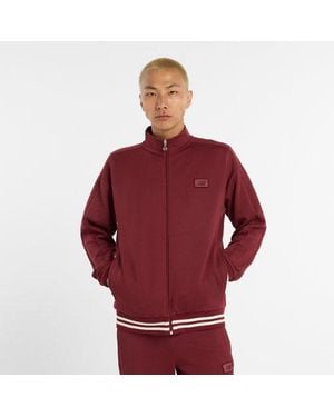 New Balance Post Season Pique Track Jacket - Red