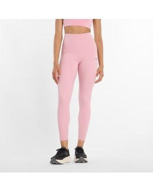 New Balance Nb Harmony High Rise Legging 25" - Pink