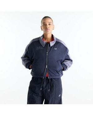 New Balance Sport Legacy Stadium Jacket - Blue