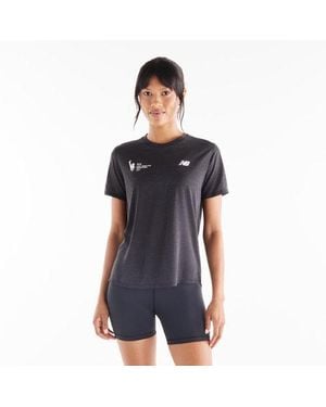 New Balance Nyc Marathon Rc Essential T-Shirt - Blue