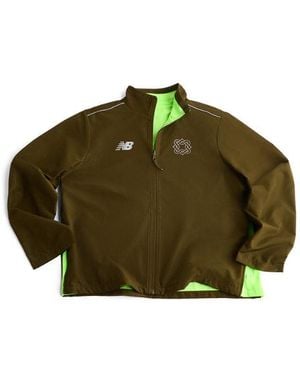 New Balance Lack Of Guidance X Reversible Jacket - Green