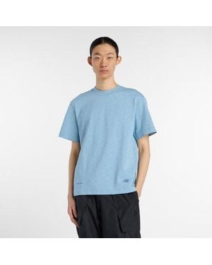 New Balance Nb T-Shirt - Blue