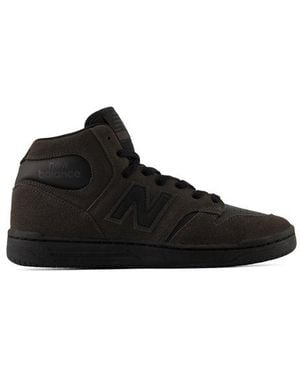 New Balance Nb Numeric 480 High Skateboarding Shoes - Black