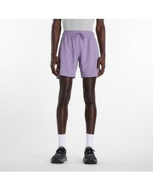 New Balance Rc Short 7" - Purple