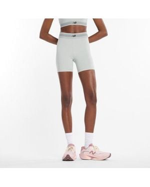 New Balance Gabby Thomas Signature Collection Ac Fitted Short 5" - White