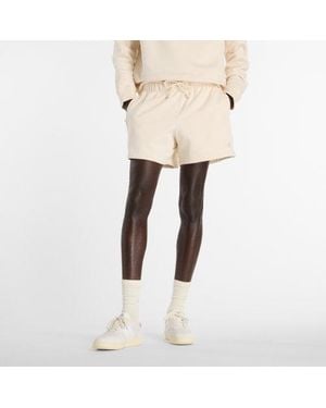 New Balance Homme Athletics French Terry Short 5" En, Coton, Taille - Neutre