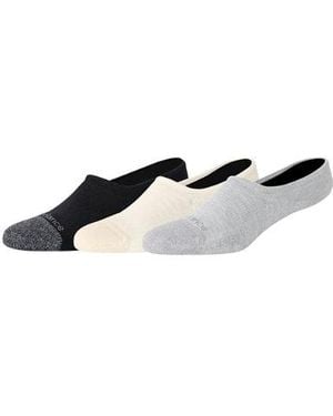 New Balance Active Invisible Socks 3 Pack - Black