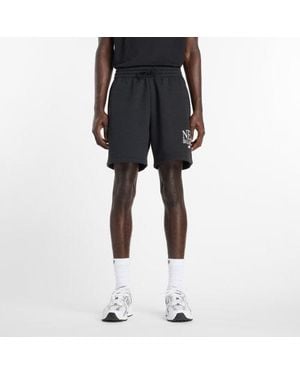 New Balance Reimagined Fleece Short 7" - Black