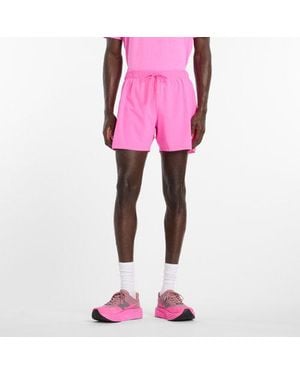 New Balance Rc Short 5" - Pink