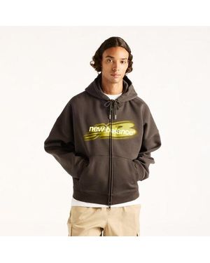 New Balance Street Classics Distort Fz Hood - Brown