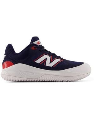 New Balance Fresh Foam 3000V7 Turf-Trainer Baseball Shoes - Blue