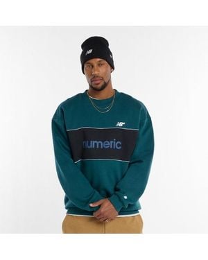 New Balance Numeric Team Crew - Green