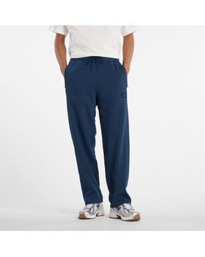 New Balance Post Season Pique Track Pant - Blue