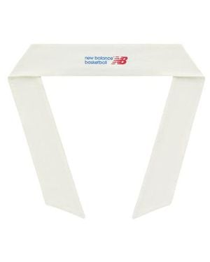 New Balance Basketball Tieback Headband - White