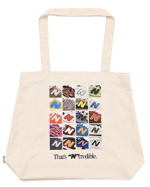 New Balance Graphic Tote - White