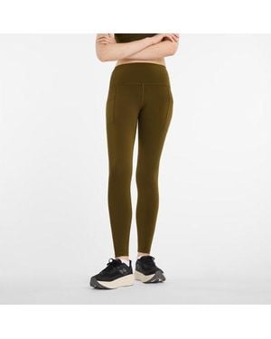 New Balance Rc Pocket Legging 27" - Green