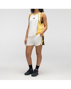 New Balance Basketball Performance Mesh Short - White