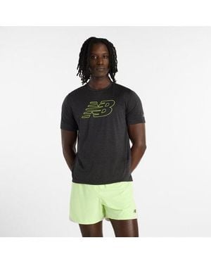New Balance Rc Essential Graphic T-Shirt V2 - Black