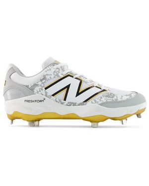 New Balance 3000V7 Armed Forces Baseball Shoes - White