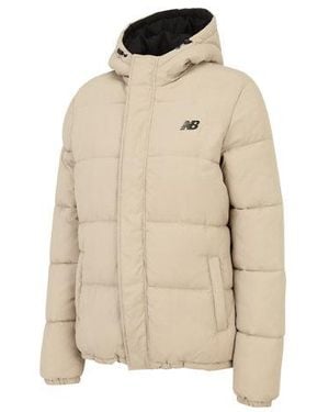 New Balance Puffer Jacket - Natural
