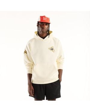 New Balance Marathon Du Mont Blanc Graphic Hoodie - Natural