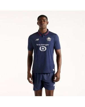 New Balance Losc Lille 26/27 Third Short Sleeve Jersey - Blue