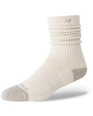 New Balance Active Premium Heavyweight Slouch Crew 1 Pair Socks 1 Pair - White