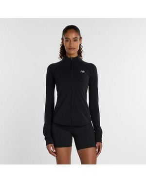 New Balance Nb Harmony Full Zip - Black