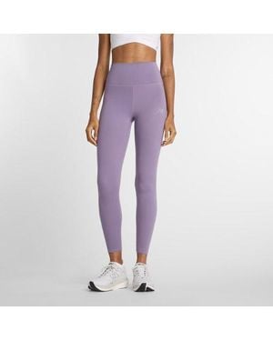 New Balance Nb Harmony High Rise Legging 25" - Purple