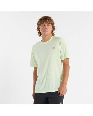 New Balance Athletics T-Shirt (Dark Olivine) Clothing - Green