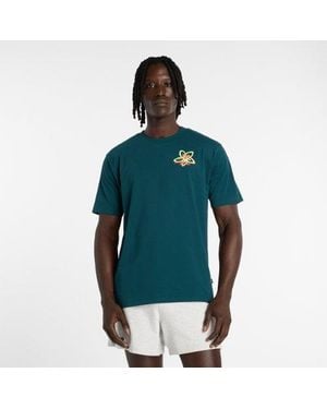 New Balance Boston City Run T-Shirt - Green