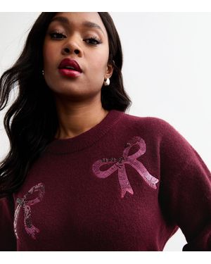 Plum knitwear sale