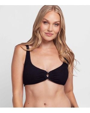 DORINA Textured Bikini Top New Look - Black