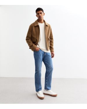 Jack & Jones Straight Leg Jeans New Look - Blue