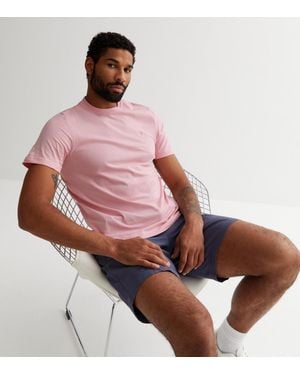 Farah ' Crew Neck T-Shirt New Look - Pink