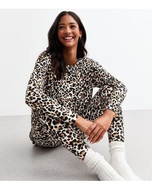 Leopard print pjs new look hotsell