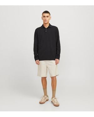 Jack & Jones Logo Label Shorts New Look - Black