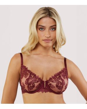 Wolf & Whistle Eva Balconette Bra New Look - Red