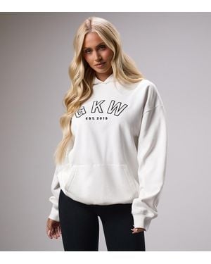 Gym King Gkw Pullover Hoodie New Look - White