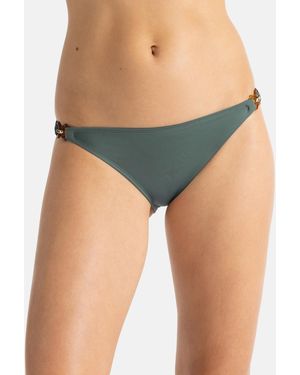 DORINA Low Rise Metal Trim Bikini Bottoms New Look - Blue