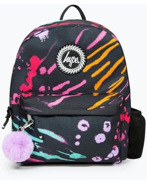 Hype Animal Print Iconic Backpack New Look - Blue