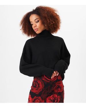 Gini London Roll Neck Jumper New Look - Black