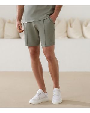 Gym King Portals Raised Seam Shorts New Look - Green