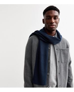 Jack & Jones Knit Scarf New Look - Blue