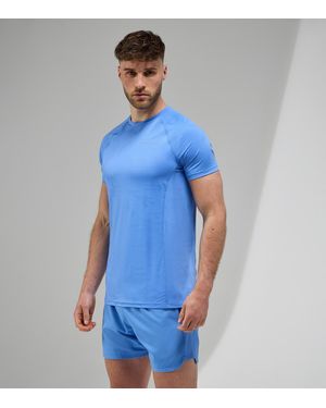Gym King Focus Logo Print Top New Look - Blue
